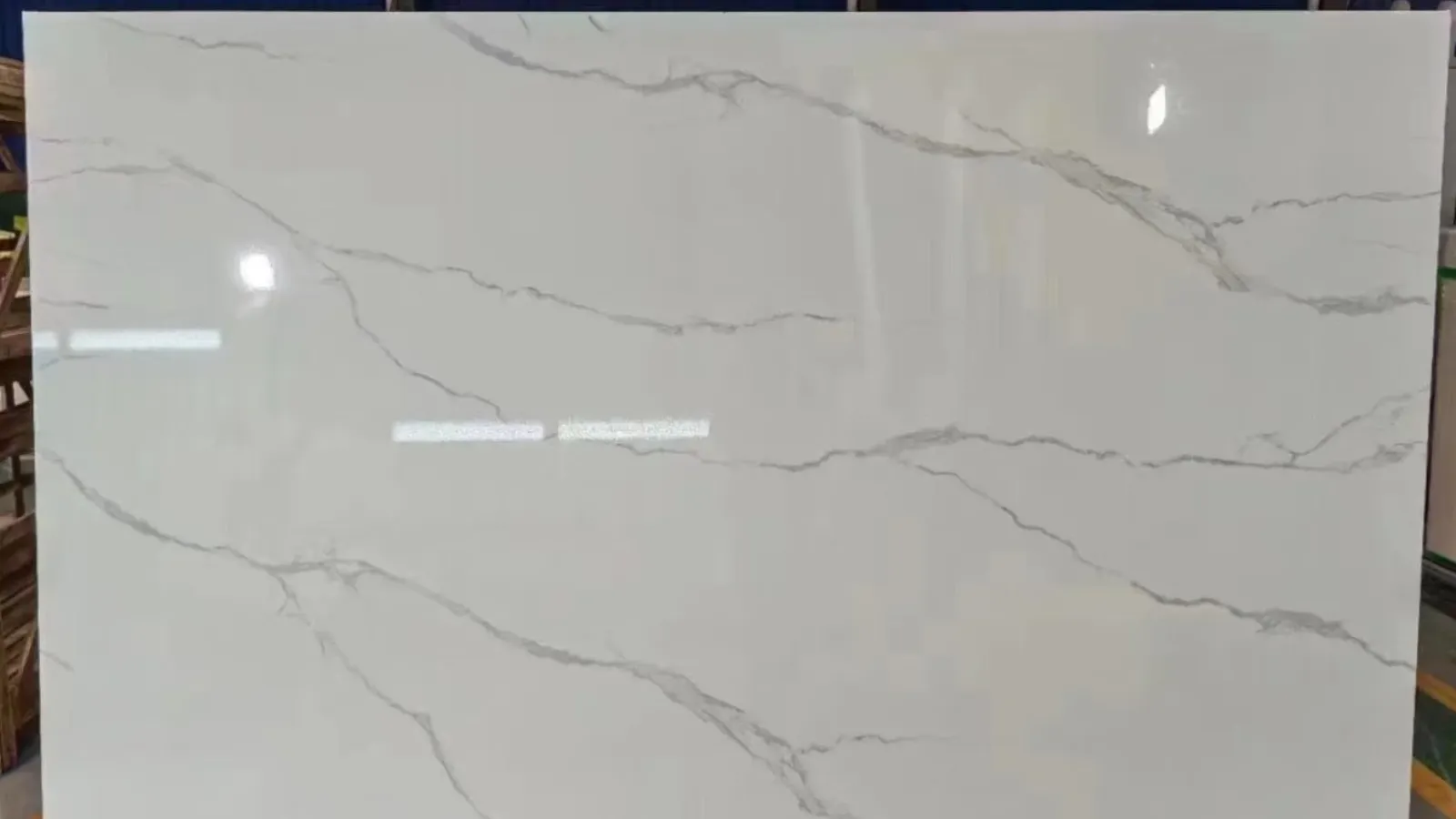 Classic Luxury Artifical Stone | Gold Vein Quartz Stone Slab for Kitchen Island & Vanity Top