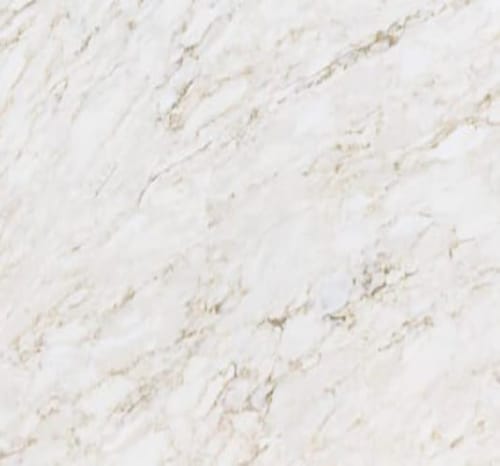 Cream Beige Quartz Slab with Subtle Golden Veins for Residential & Commercial Surfaces