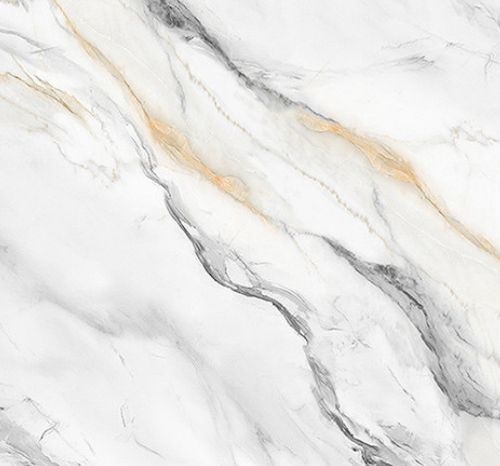 Elegant White and Gold Veined Quartz Slabs for Refined Interiors