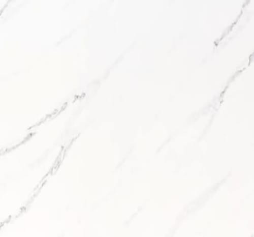 Calacatta Classic White Quartz Slab with Subtle Grey Veins for Countertops and Wall Cladding