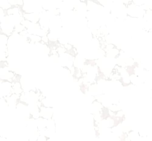 White Mist Vein Quartz Slab - Elegant Cloudy Marble Style Surface