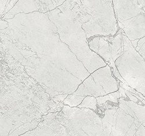 Calacatta Style White Quartz Slab with Subtle Grey Veins for Modern Countertops