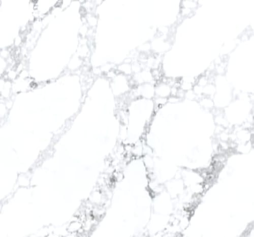 Statuario White Quartz Stone Slab with Bold Grey Veins for Luxury Interiors