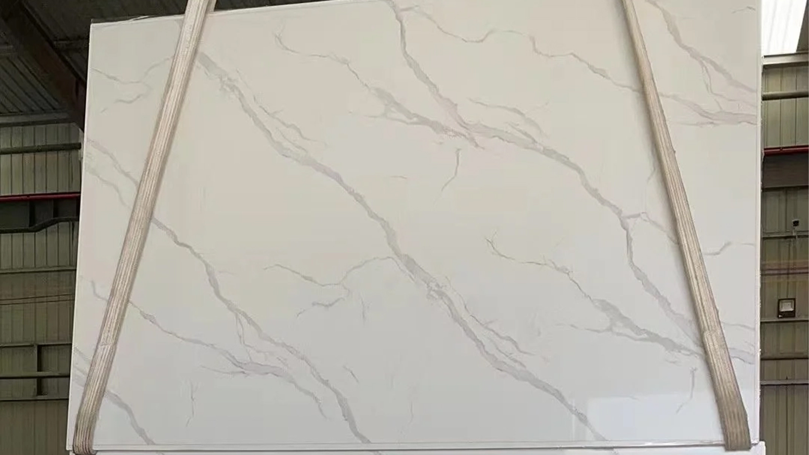 Calacatta Classic White Artificial Stone Slab
