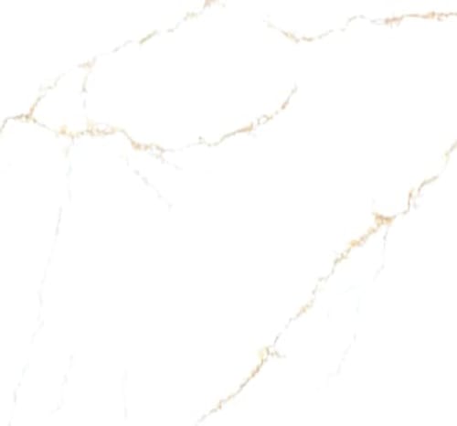 Calacatta White Quartz Slab with Striking Golden Veins for Luxury Interiors