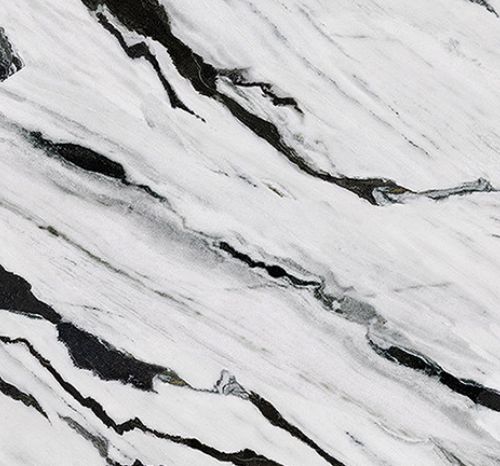 Dramatic Black Marble-Look Quartz Slabs for Refined Interiors