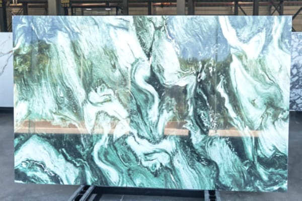 Jade Green Nano Stone Slab – Luxury Gemstone-Inspired Surface for Interiors