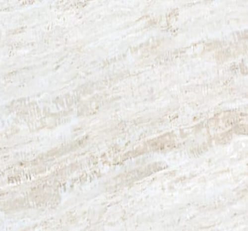 Beige Veined Quartz Stone Slab with Travertine Look for Interior Projects