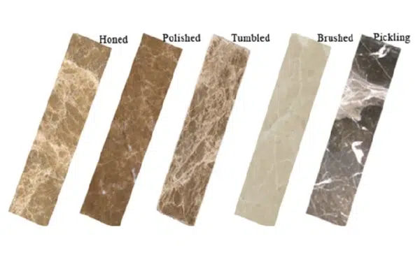 Stone Surface Finishes Comparison